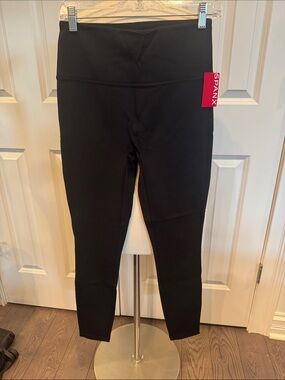 SPANX Black High-Waist Womens Leggings